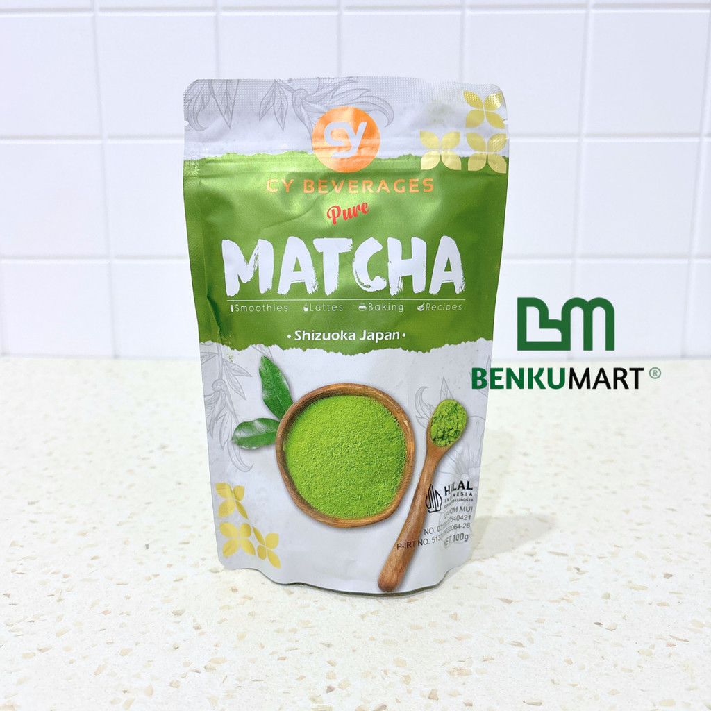 

CY Matcha Powder 100% Pure Japan Import Matcha Powder 100g - Bubuk Matcha Murni