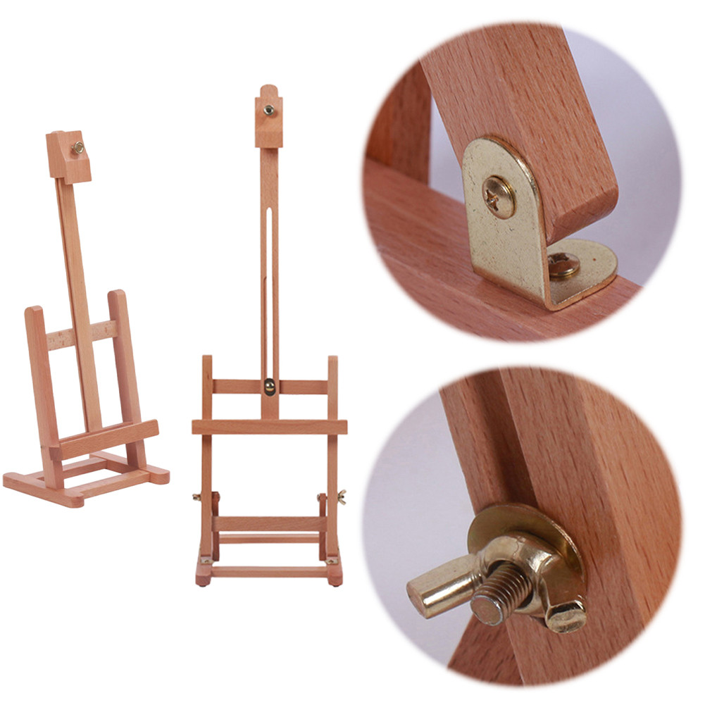 

Tabletop Wooden Easel Desktop Painting Stand Wood Display Easel for Adults Beginners Artists