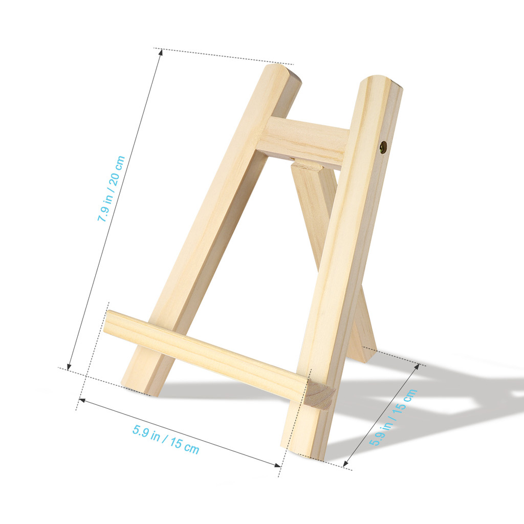 

Wooden Easel Children Frame Bracket Tabletop Display Photo Photo Painting Triangle Easel Painting Triangle Stand