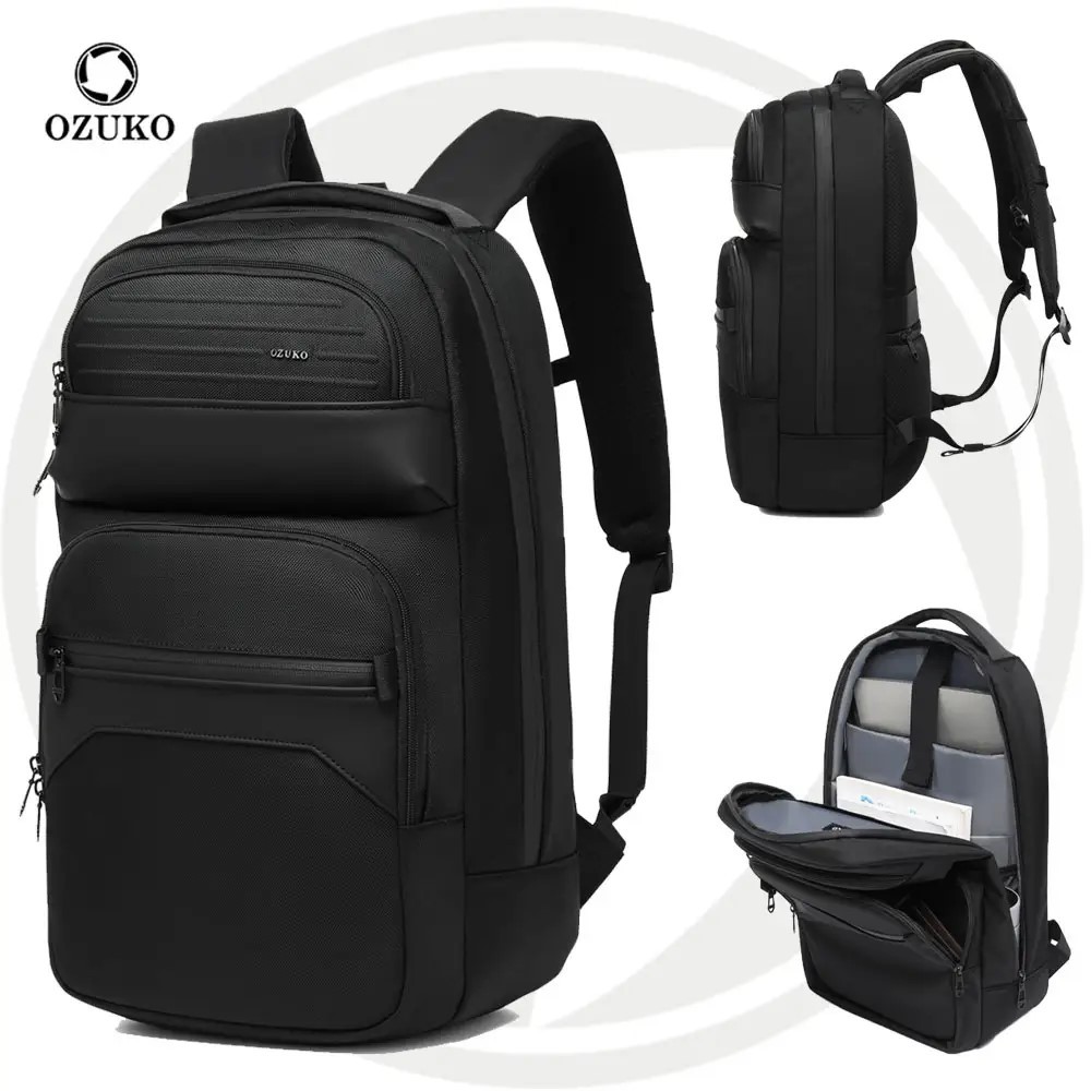 OZUKO Pulse Backpack #9849 - Tas Ransel Laptop 15.6 Inch