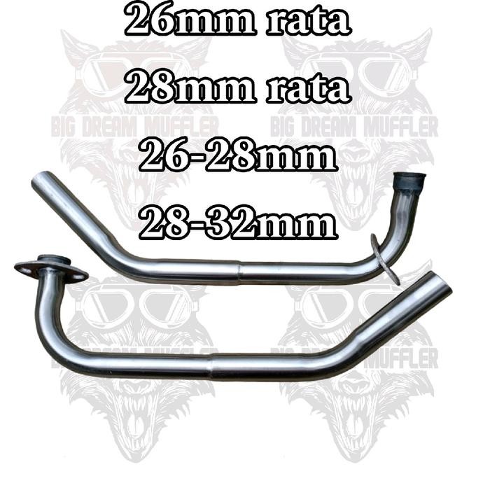 Leheran ceklis kolong motor vario 125 / 150 untuk knalpot standar racing kolong arm 26mm - 32 mm - v