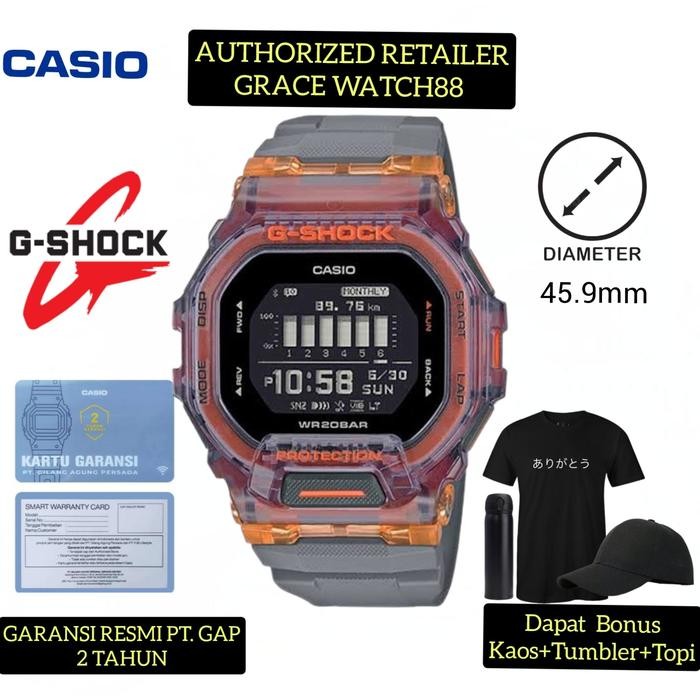 Casio G-Shock gbd-200sm-1a5dr / gbd-200sm-1a5 / gbd-200 original