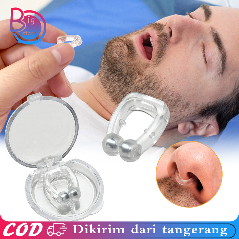 Anti Ngorok Alat Anti Dengkur Alat Ngorok Alat Dengkur Ngorok Snore Free Magnetic Noseclip