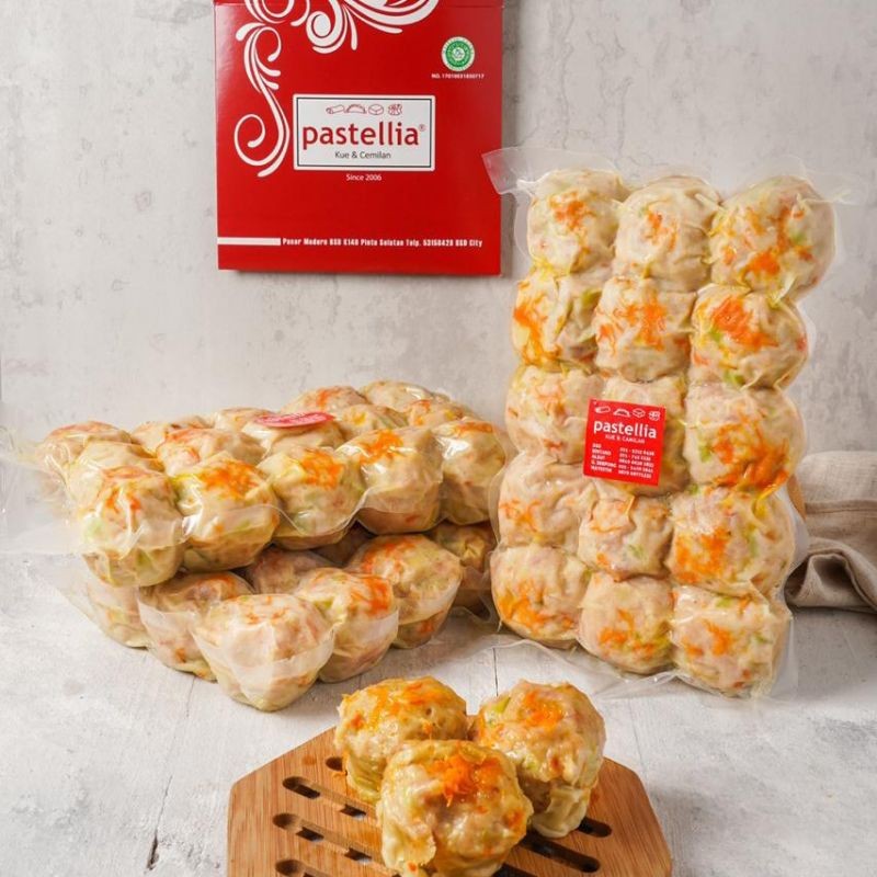 

Siomay Kukus Ayam Vacum 15pcs Sambel Kacang