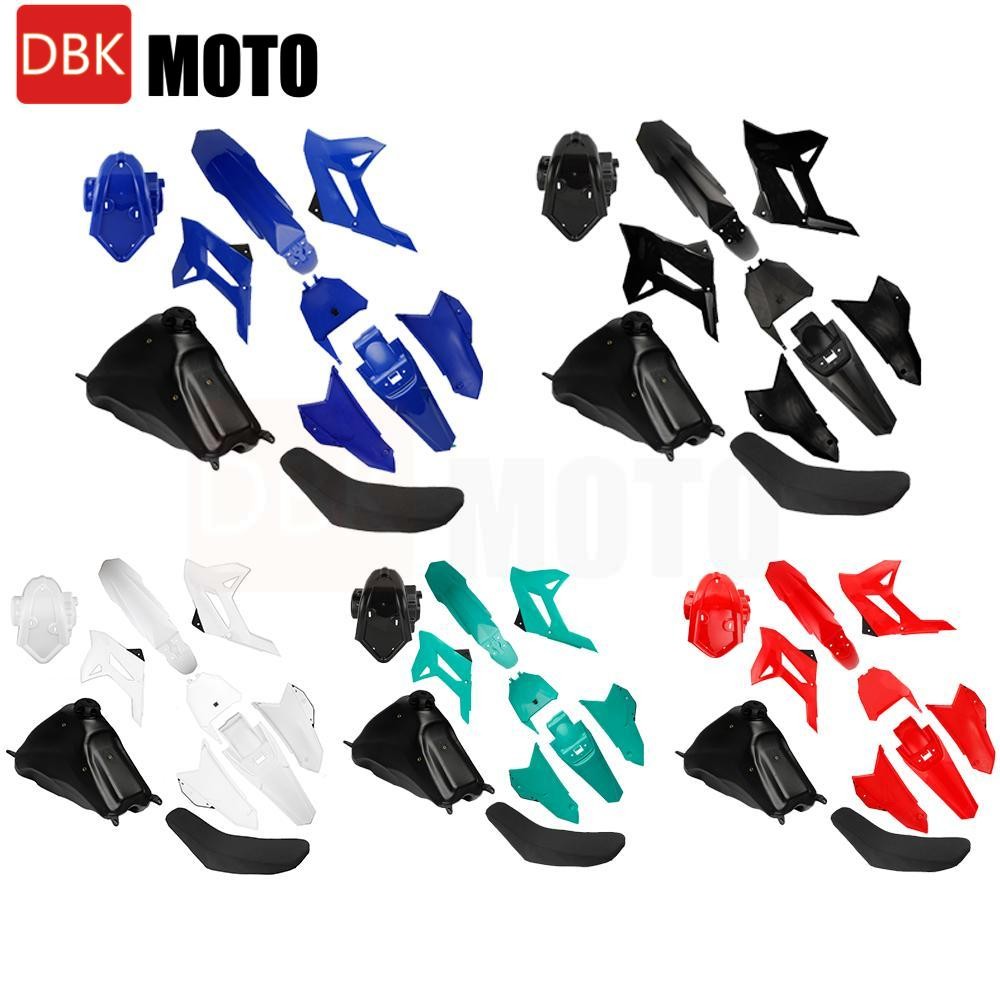 Full Body Plastics Fender Fuel Tank for Honda CRF230F 2021 Dirtbike Durable Set Custom Off Road Kit 