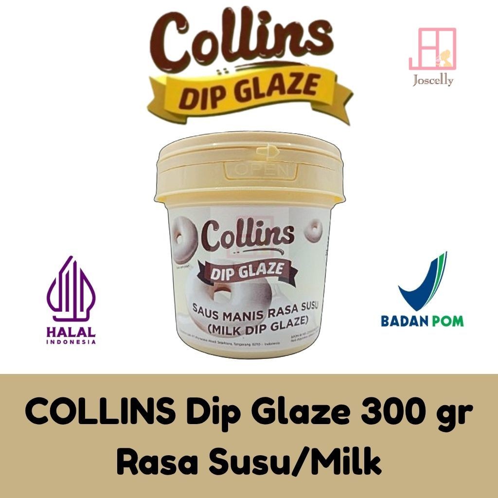 

Cahayadstore Joscelly.Id Collins Dip Glaze 300 Gr All Variants