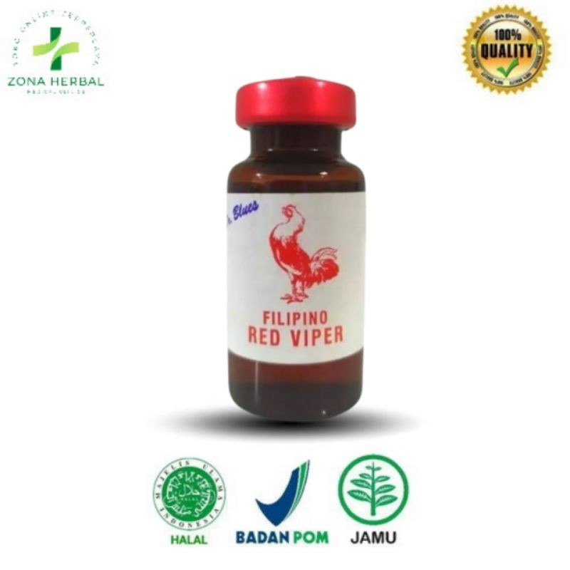 Dr.blues RED VIPER ORIGINAL USA Doping Ayam Petarung - Khusus Ayam Bangkok Aduan - Doping Ayam