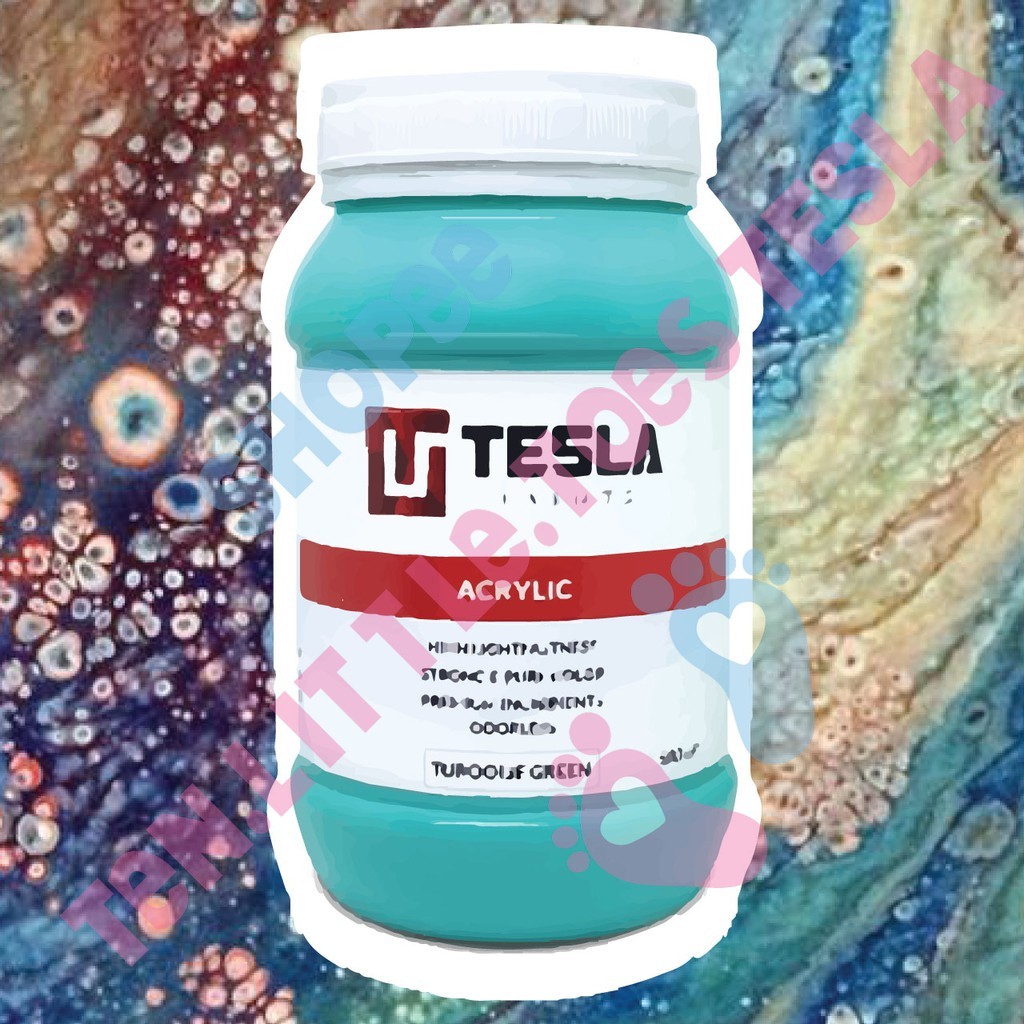 

Tesla Paints 500ml - 54 warna READY - Acrylic Paints - Cat Akrilik - Tesla Paint - cat acrylic