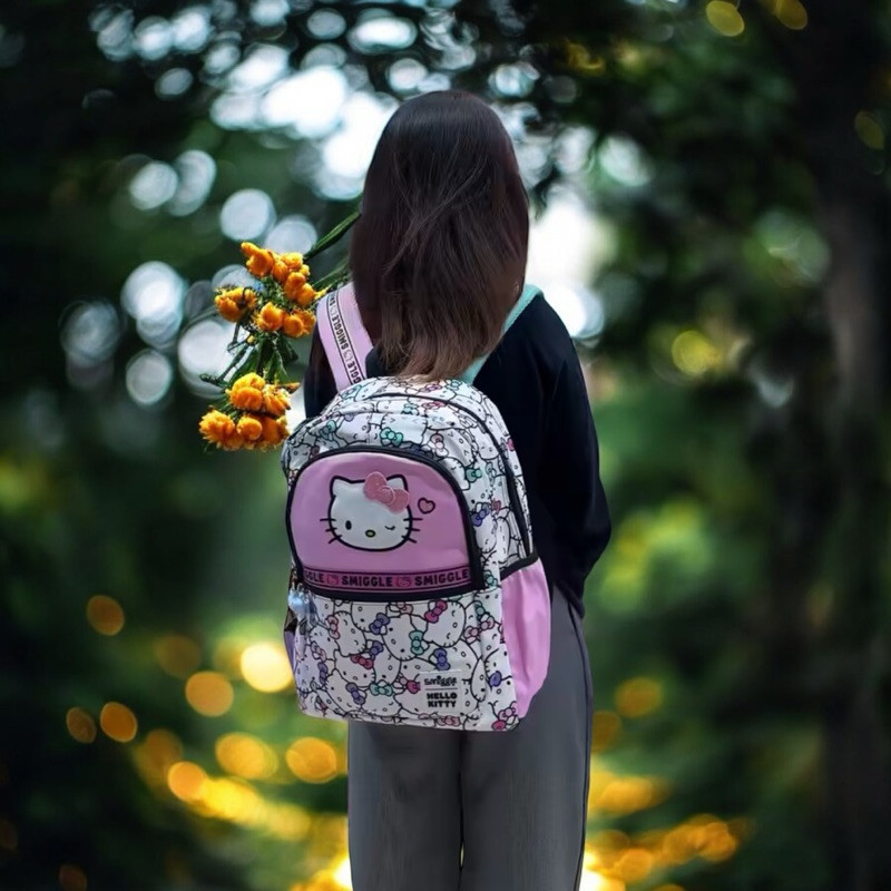 [ SALE ] Tas Ransel Anak Smigle Hello Kitty Senior Backpack 10001070#