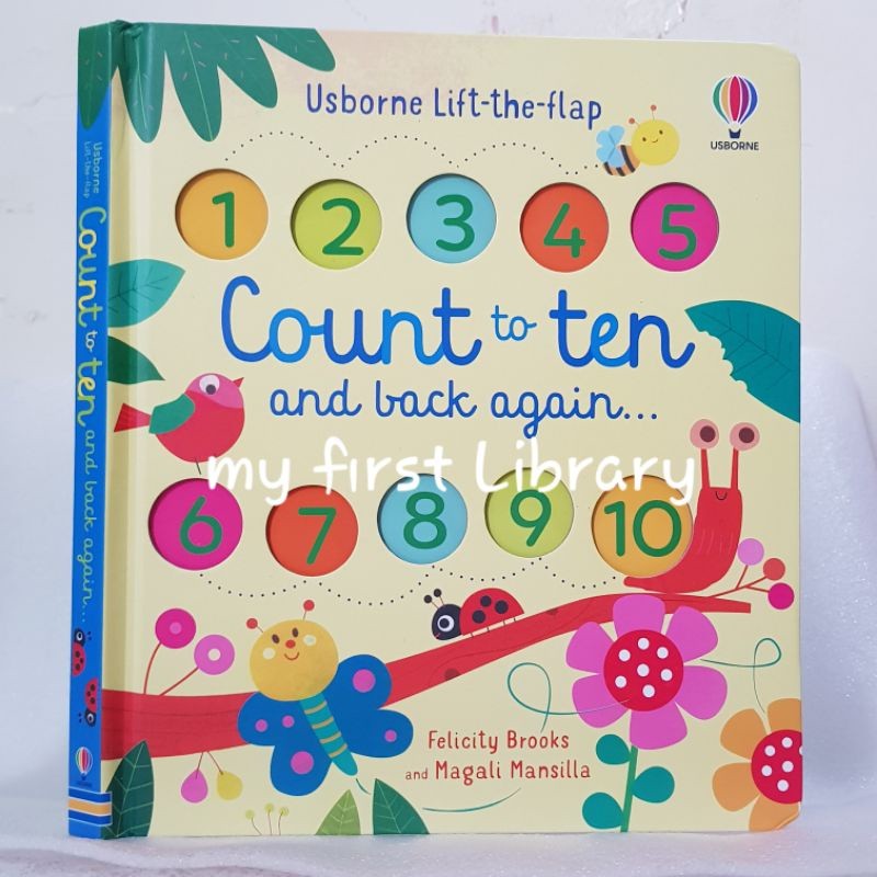 

Usborne lift the flap count to ten