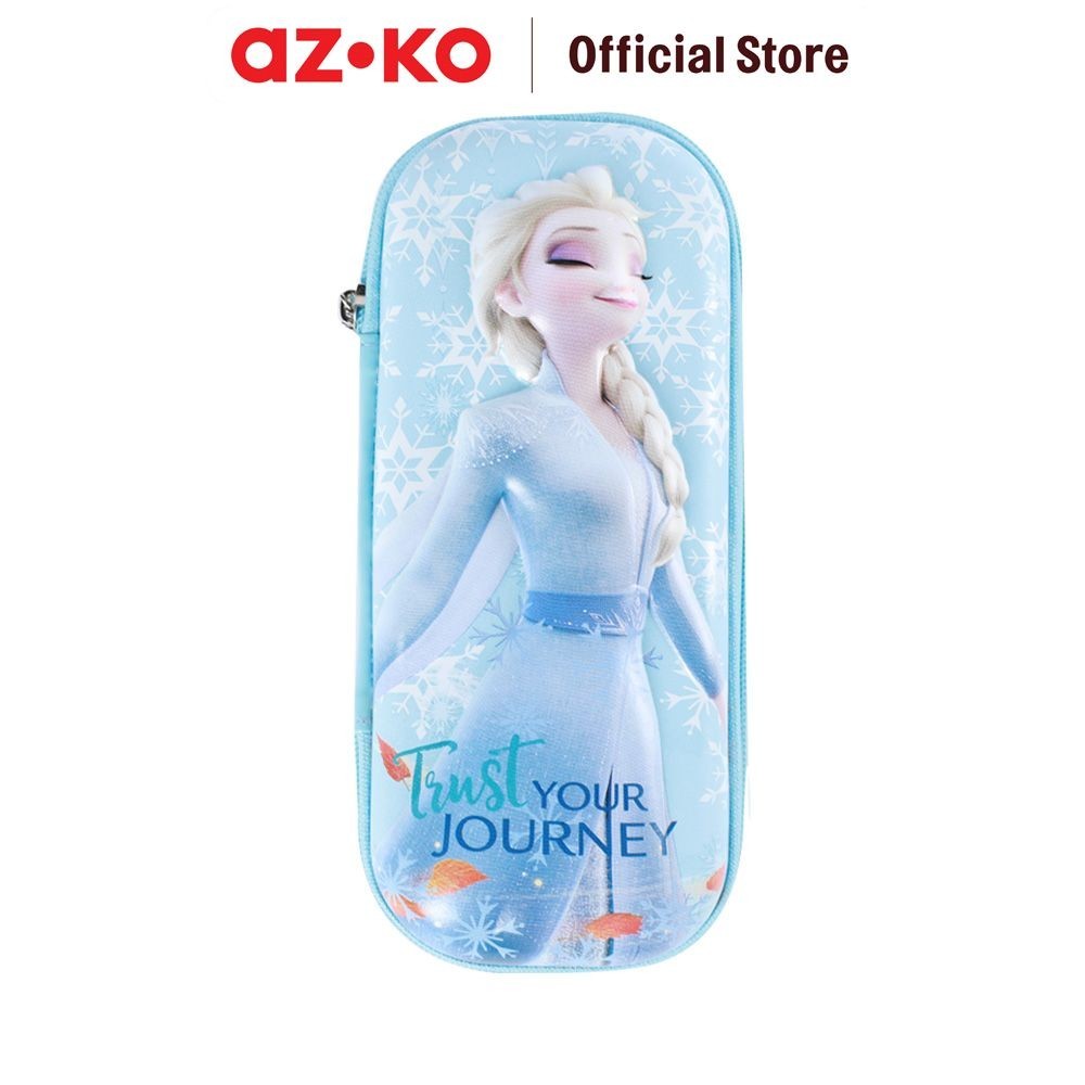 

AZKO Disney Tempat Pensil 3d Hardcase Elsa Frozen Tempat Pensil Pencil Case Peralatan Tulis Kids School Stationery