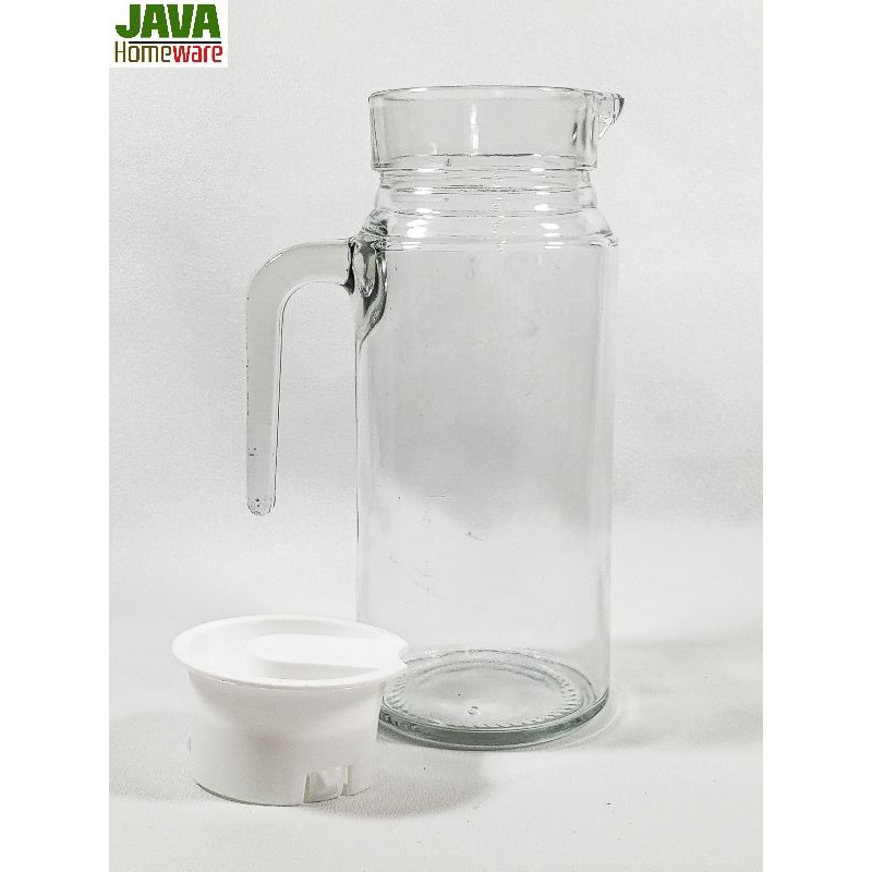 TEKO KACA CLEAR GLASS WATER PITCHER | JUG KACA BENING | TEKO KACA BENING | JUG PITCHER KACA