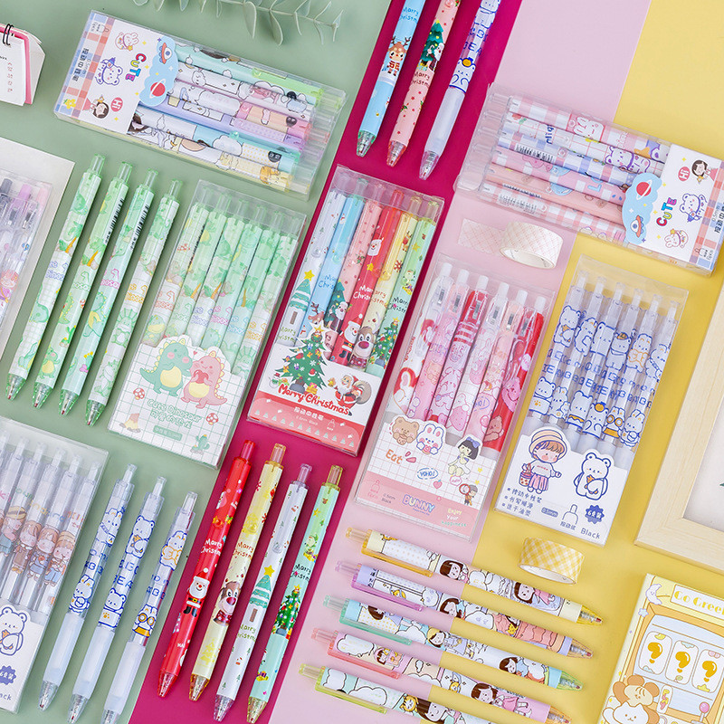 

PULPEN GEL MEKANIK FULL KARAKTER / COD 6PCS PULPEN LABUBU GEL MEKANIK 0.5MM / BALLPOINT MEKANIK LUCU
