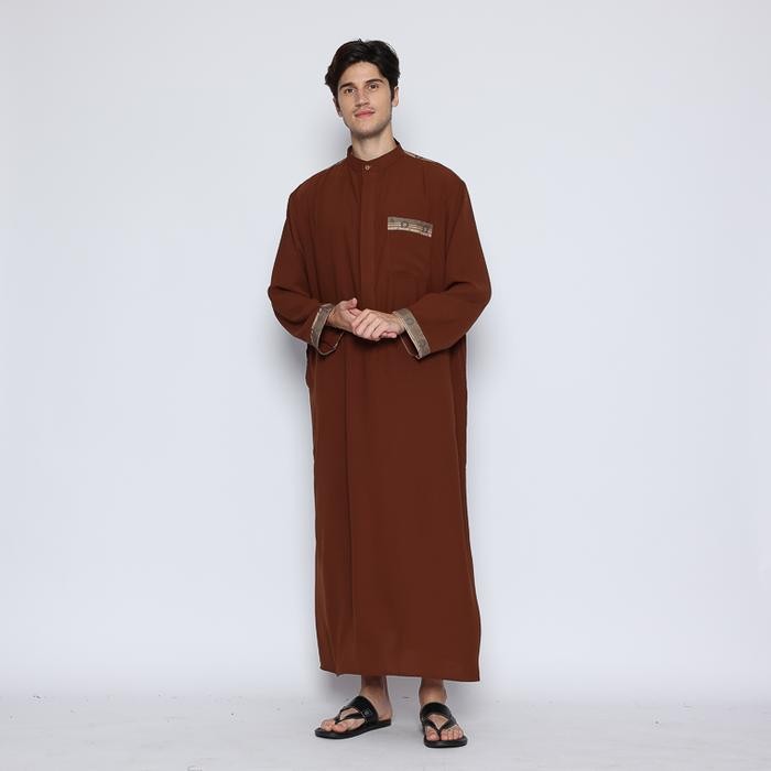 Allev Gamis Pria Yasin Thobe - Caramel Cafe - S