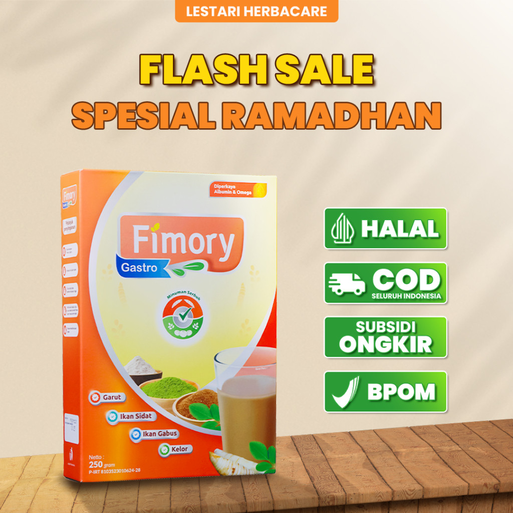 

FIMORY 250gr Minuman Sereal untuk Asam Lambung Berserat Tinggi