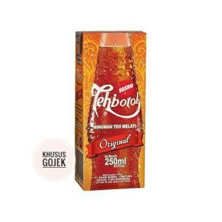 

Mumpung Murah Teh botol kotak 250ml.