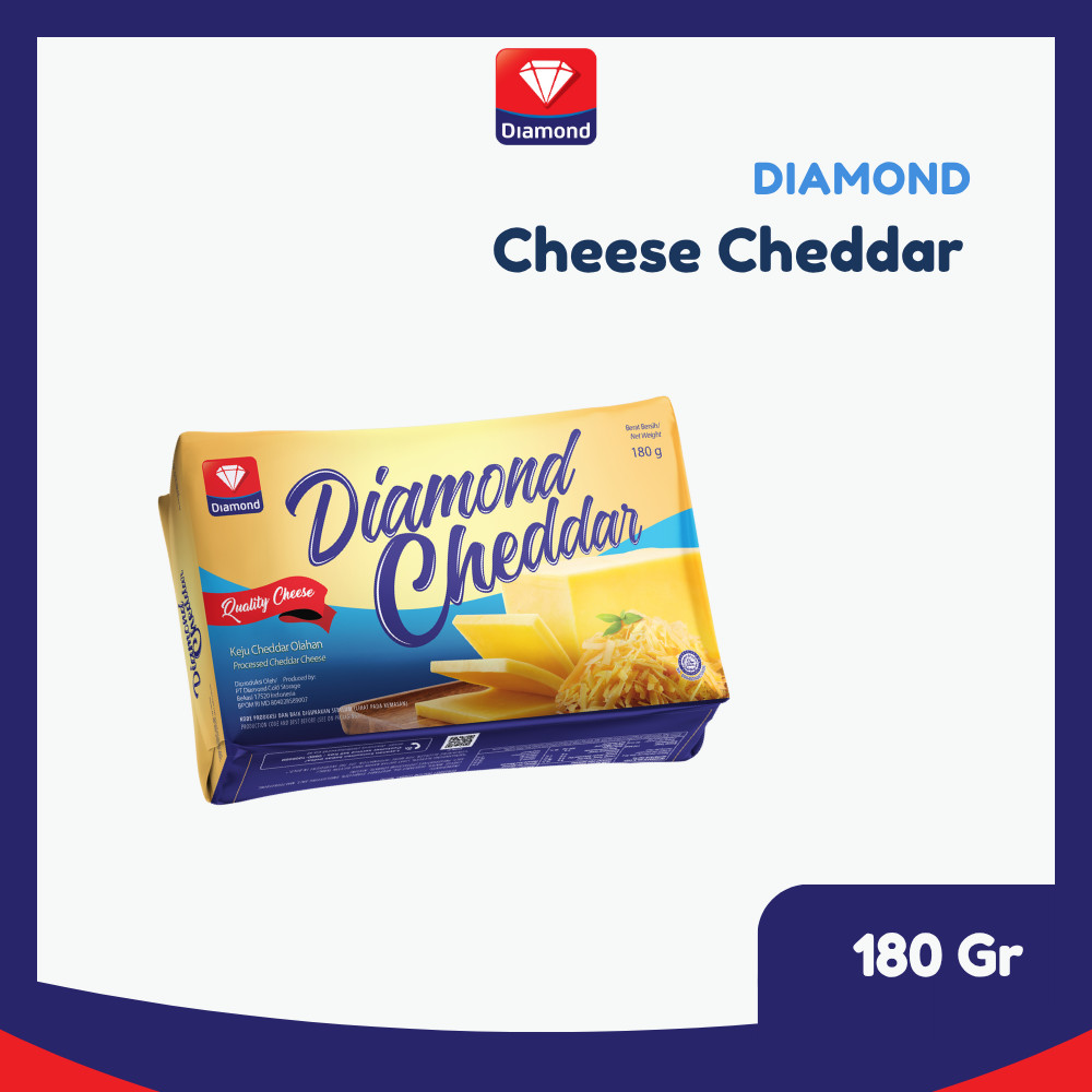 

Diamond Cheddar Cheese 180 Gr