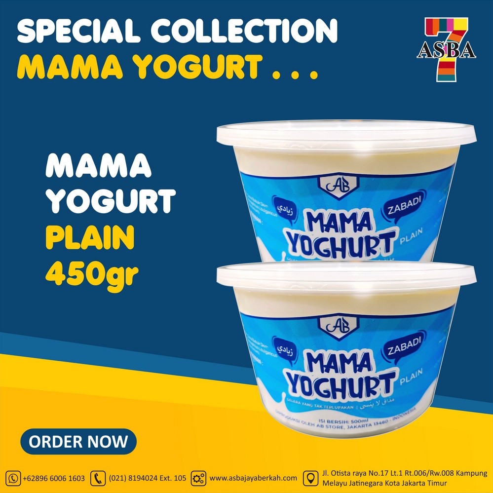 

MAMA YOGURT PLAIN 500 ML