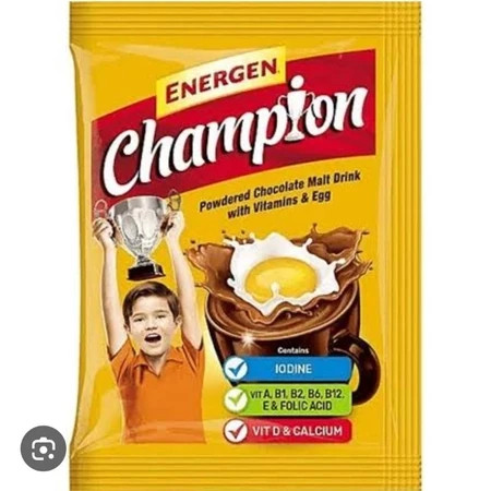 

Energen Champion isi 10 sachet 30 gram / Susu Champion by Energen Renceng isi 10 pcs