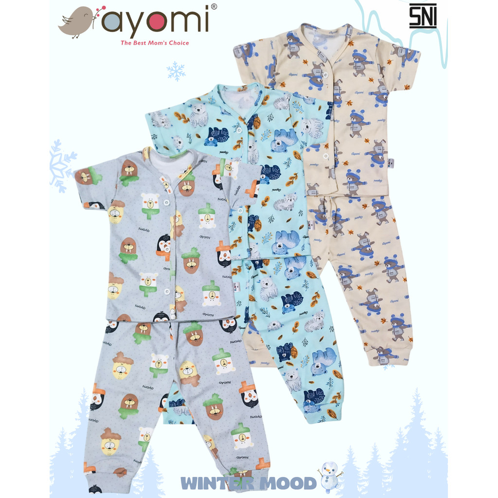 AYOMI SETELAN PENDEK PANJANG