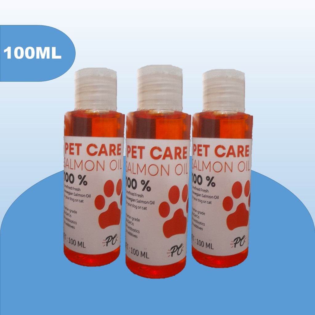 MINYAK IKAN SALMON / SALMON OIL / MINYAK SALMON / Untuk Bulu Cantik Pada Kucing & Anjing