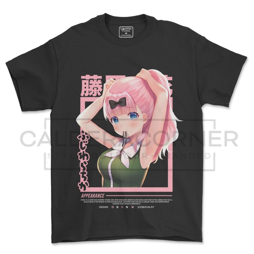 Kaos Anime Kaguysa Sama Wa Kokurasetai Chika Fujiwara V1