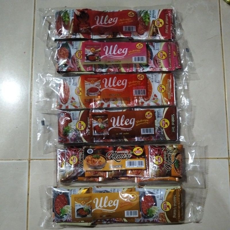 

TermurahFinna Sambal Uleg renceng isi 10 sachetnew