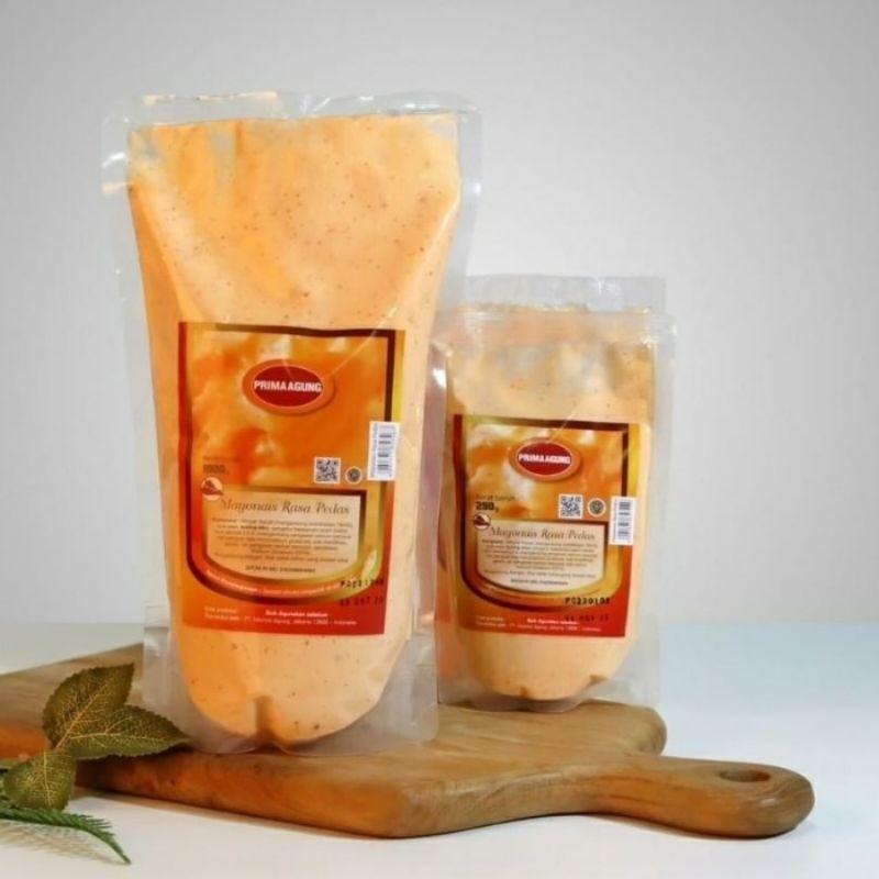

PRIMA AGUNG MAYONAISE RASA PEDAS(MAYO CHILLI) 1kg murah