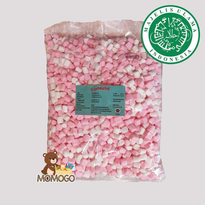 

CORNICHE MINI PINK & WHITE MARSHMALLOW 1KG Terlaris