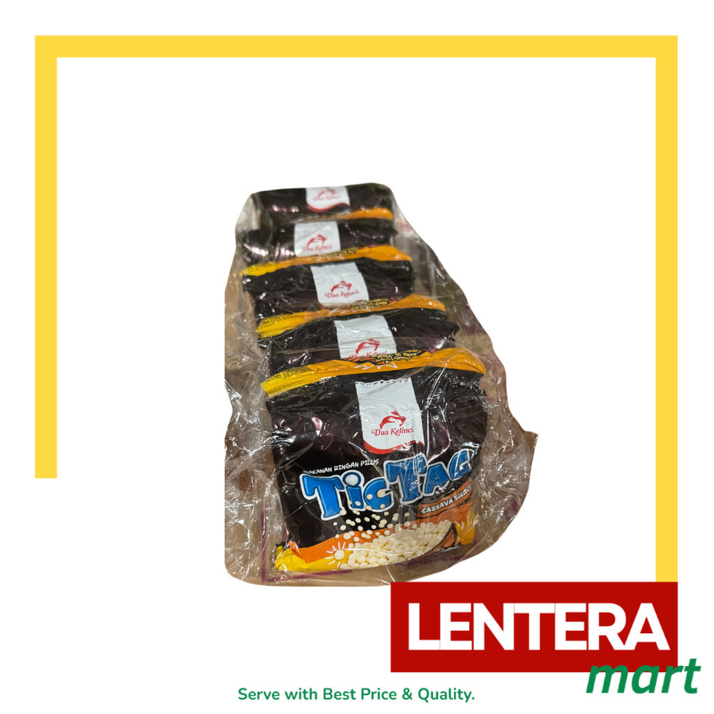 

Pilus TicTac Rasa Sapi Panggang Dua Kelinci 1 Renceng Isi 10pcs x 18gr Jajanan Termurah