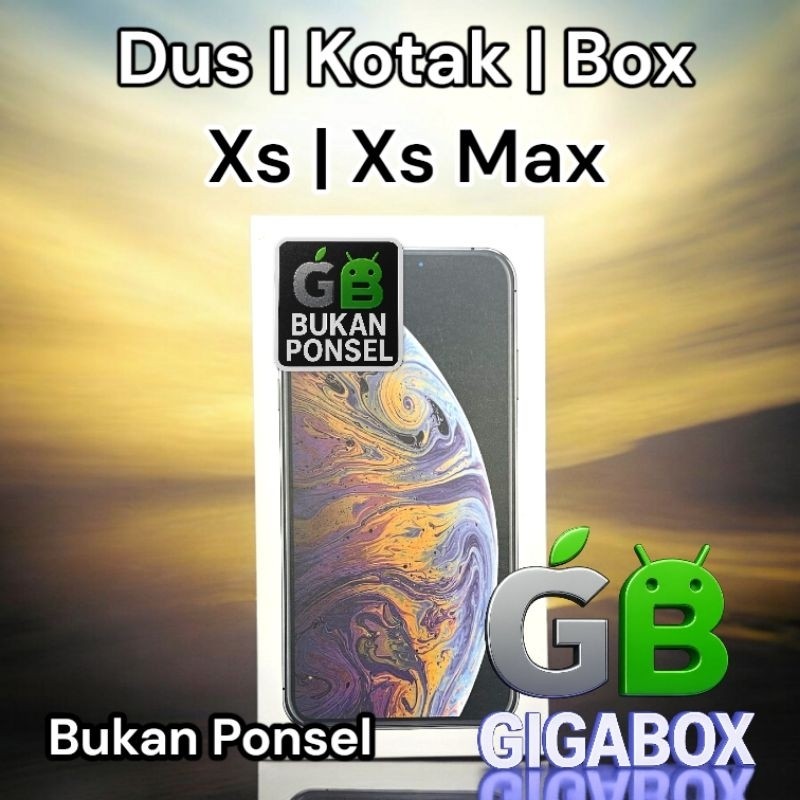 

(Sesuai Catatan) Dus Kardus Box XS / XS Max Kemasan Premium dan Elegan