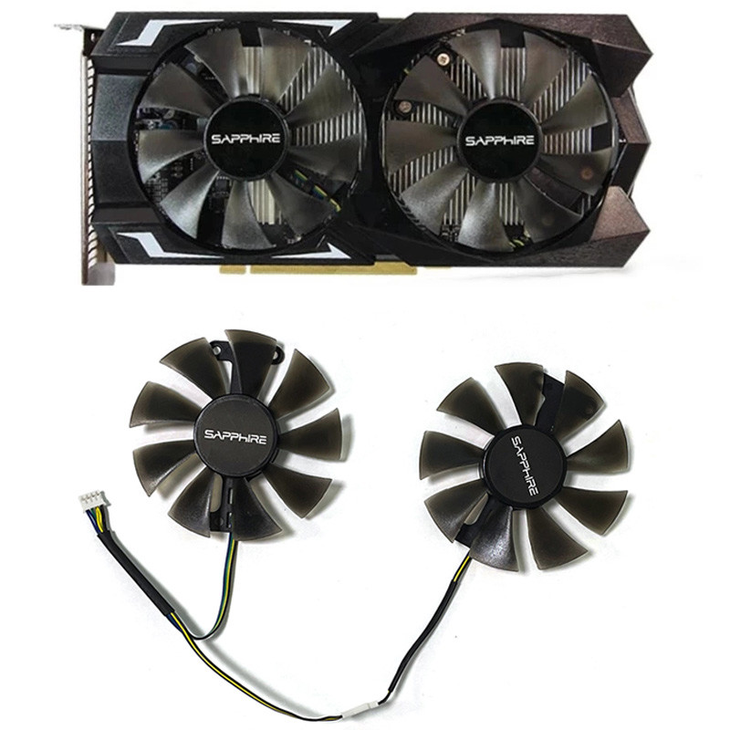 New GA91S2H 85MM 4PIN DC 12V 0.35A RX 560 GPU Fan For Sapphire RX560 RX 460 550 Graphics Card Replac