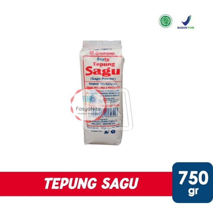 

Tepung Sagu Engka / Sago Flour (Pack 750 gr) - FasyAnita Mart Denpasar