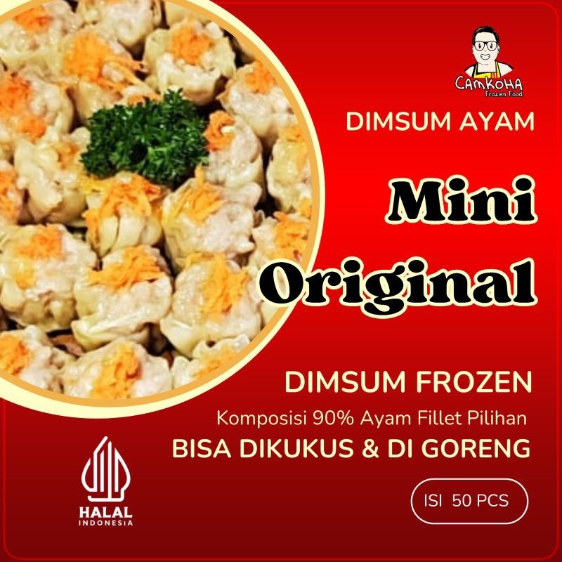 

BEKASI Dimsum mini original isi 50pcs , 80pcs dan 147pcs Dimcum Camoha
