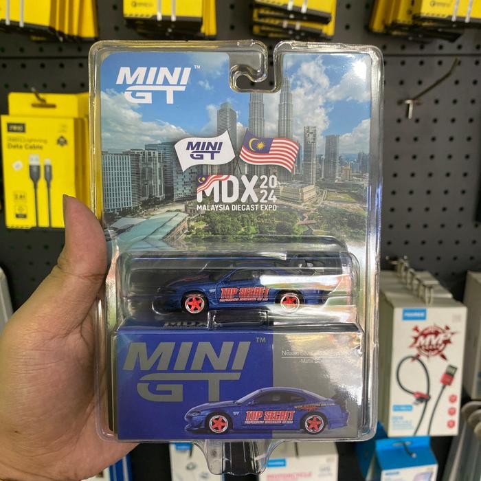 Diecast mini gt malaysia diecast expo nissan silvia s15 top secret