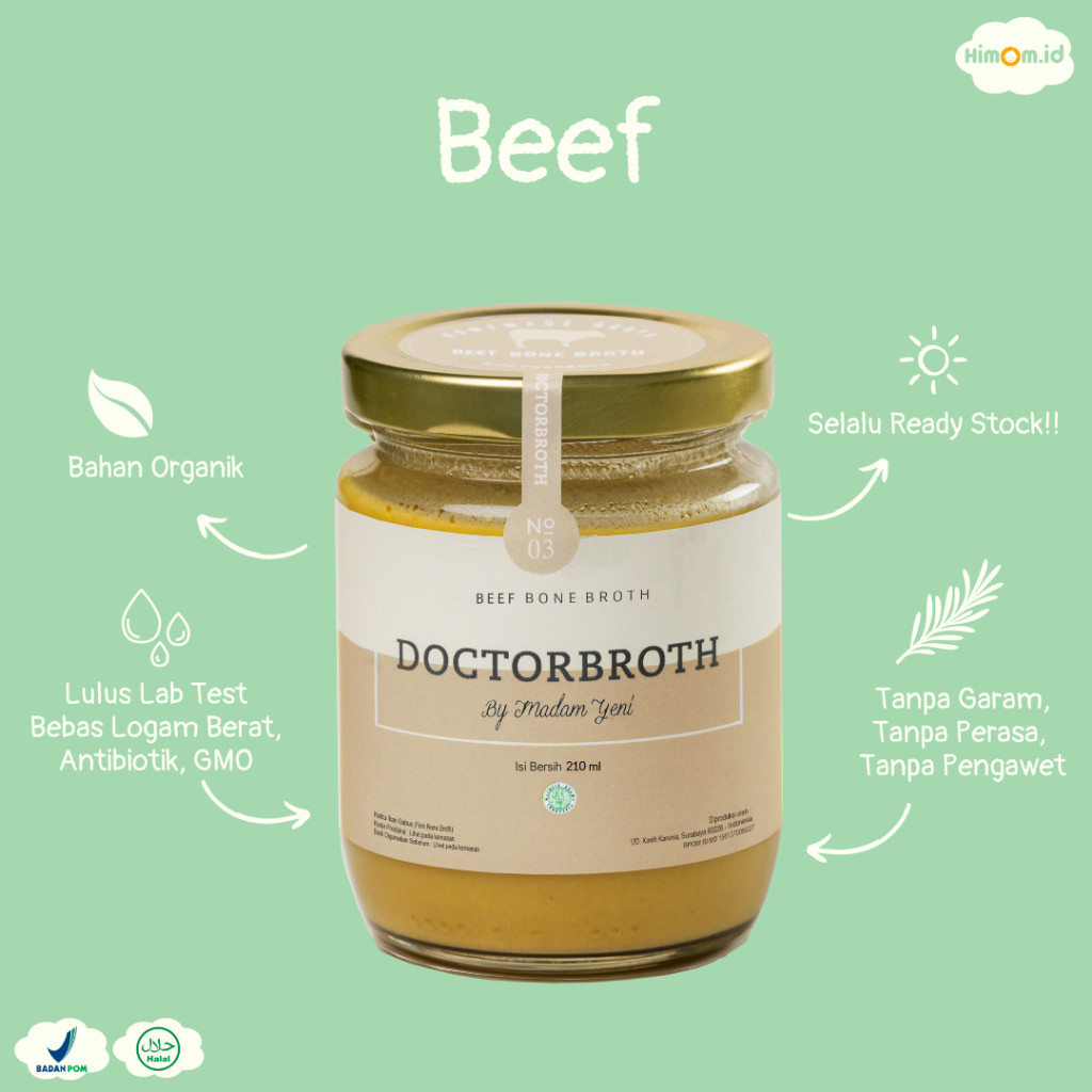 

Kaldu Tulang Doctor Broth - Beef - Kaldu Sapi - Bone Broth