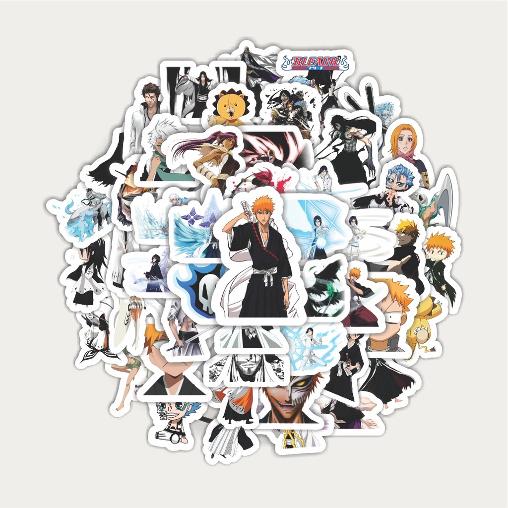 

Sticker Pack Sticker Anime Bleach | Sticker TUMBLR | Stiker LAPTOP KOPER HELM