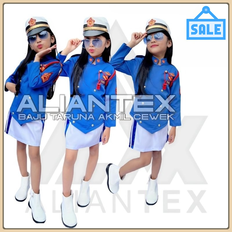 Baju Taruna Akmil /Akabri Anak Perempuan (Rok)