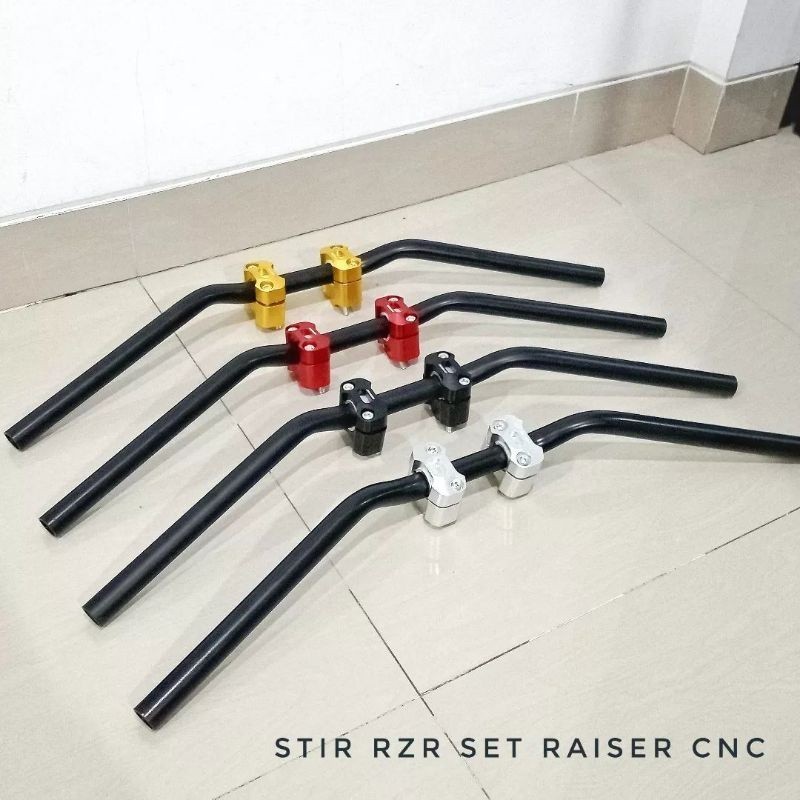 Stang Rzr + Reiser CNC PNP Satria Fu/Fu Fi Vixion cb150r Verza xabre Stang Rzr Pnp Satria Fu stir Pn