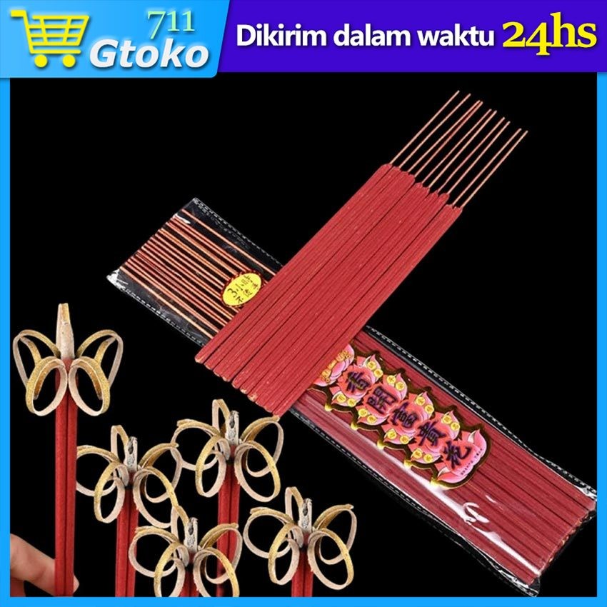 Hio Dupa Bunga Mekar Wangi Hio Kaki Cendana Tanpa Asap isi 18 Pcs