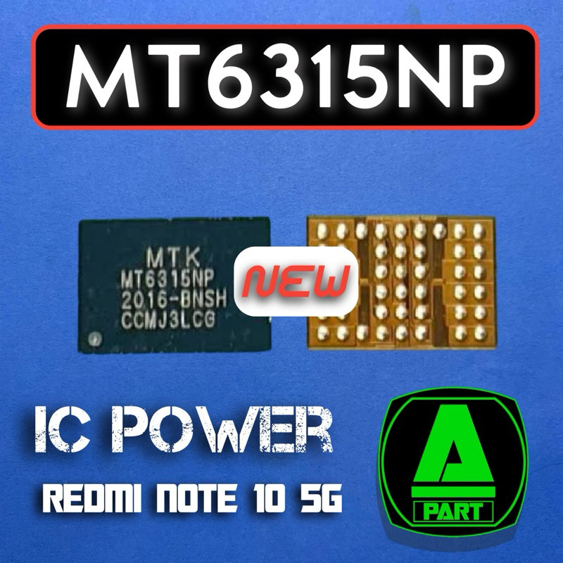 IC POWER MT6315NP REDMI NOTE 10 ORIGINAL NEW