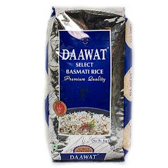 

Basmati Rice Daawat Select Premium / Beras Basmaati India Kabuli