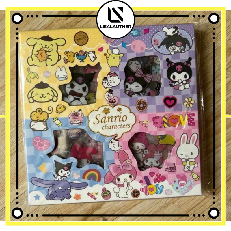 

RB Stiker Momo Isi 100 Stiker Besar Sanrio Mix Tempelan Stiker Mainan Anak