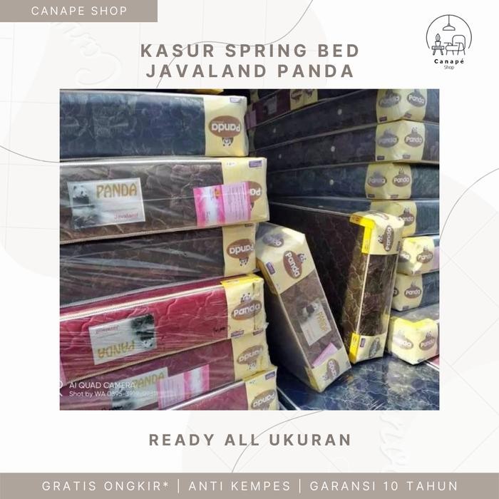 TERMURAH  Kasur Springbed Merk Javaland Panda Ready All Ukuran - 90x200