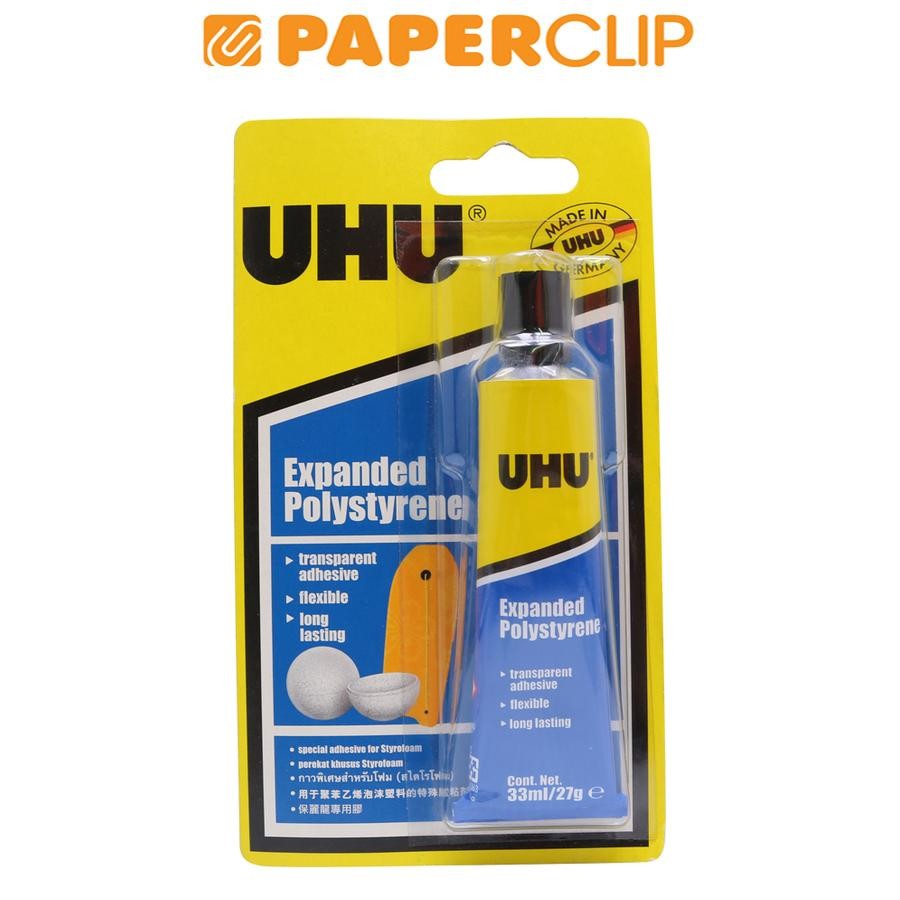 

LEM UHU HOUSEHOLD STYROFOAM - EXPANDED POLYSTYRENE 137590 27G