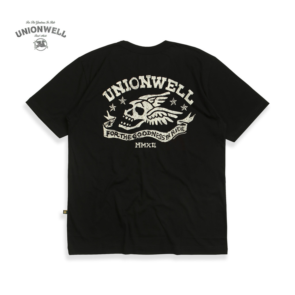 Unionwell T-shirt Original Kaos Winglers Black