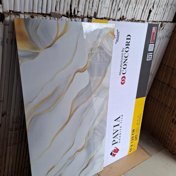 Granite lantai 60x120 motif marmer mewah by concord