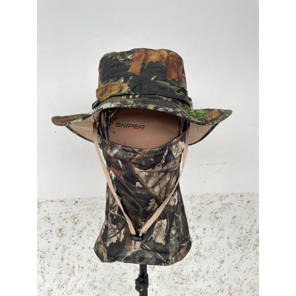 Ready NR TOPI RIMBA CAMO DAN MASKER NINJA MODEL TERBARU ORIGINAL IMPORT terbaru