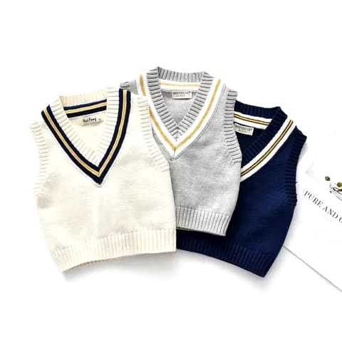 Rompi Rajut Anak Laki-Laki Dan Perempuan Usia 2-12 Tahun