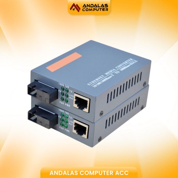 NETLINK HTB-GS-03 Gigabit HTB Media Converter A+B Fiber OpticNew Stock